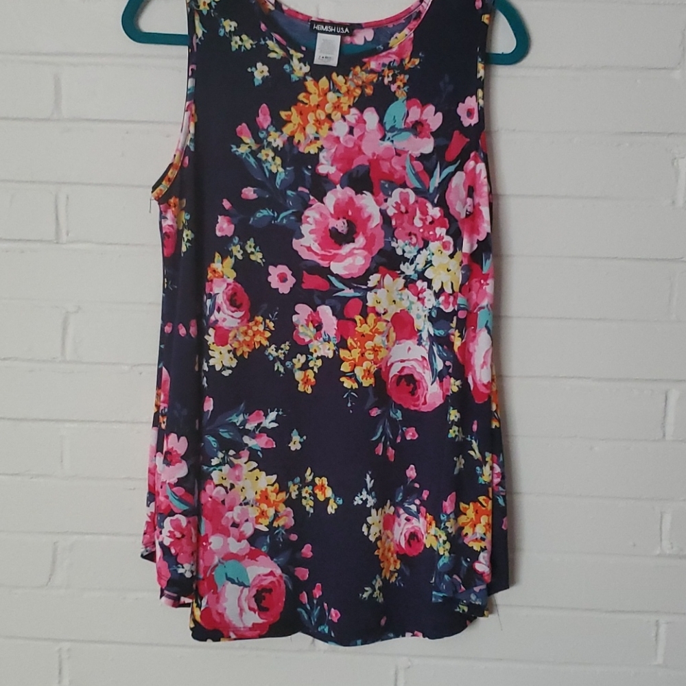 Floral Tank blouse